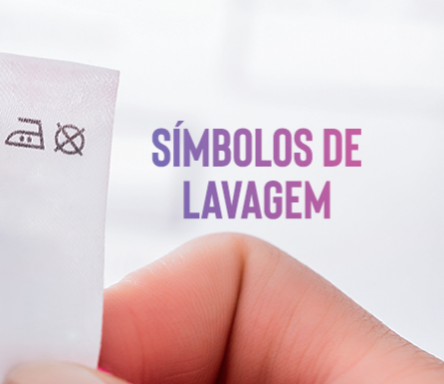 Símbolos para instrução de lavagem: descubra como interpretá-los.
