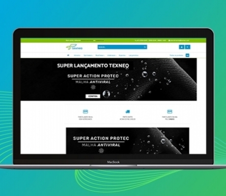 Texneo Shop: vendas online de malha em rolo