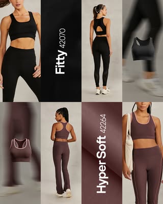 Bases Fitty e Hyper Soft para estrutura e alta cobertura.