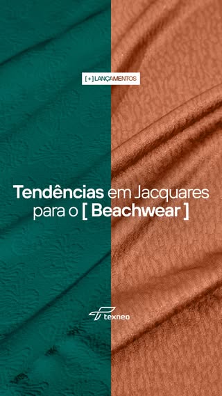 Jacquards para beachwear.