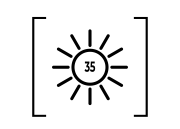 Proteção UV35
